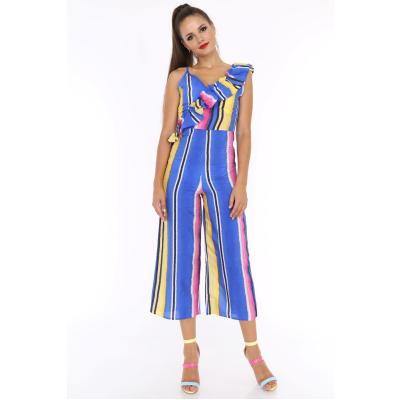 TEK KOLU İP ASKILI VOLANLI SAKS TULUM
