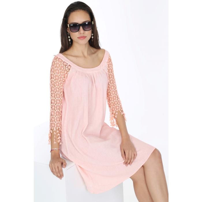 KOLLARI SARKIT DANTELLİ ELBİSE MODEL 06