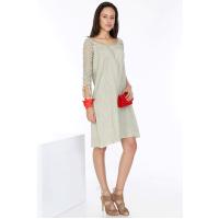 KOLLARI SARKIT DANTELLİ ELBİSE MODEL 06