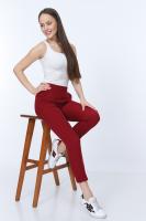 BELİ LASTİKLİ DUBLE PAÇA PANTOLON
