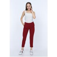 BELİ LASTİKLİ DUBLE PAÇA PANTOLON