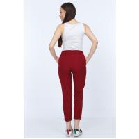 BELİ LASTİKLİ DUBLE PAÇA PANTOLON