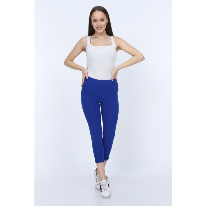 BELİ LASTİKLİ DUBLE PAÇA PANTOLON
