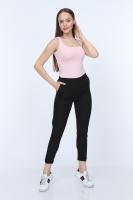 BELİ LASTİKLİ DUBLE PAÇA PANTOLON
