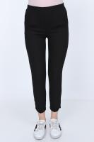 BELİ LASTİKLİ DUBLE PAÇA PANTOLON
