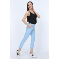 BELİ LASTİKLİ DUBLE PAÇA PANTOLON