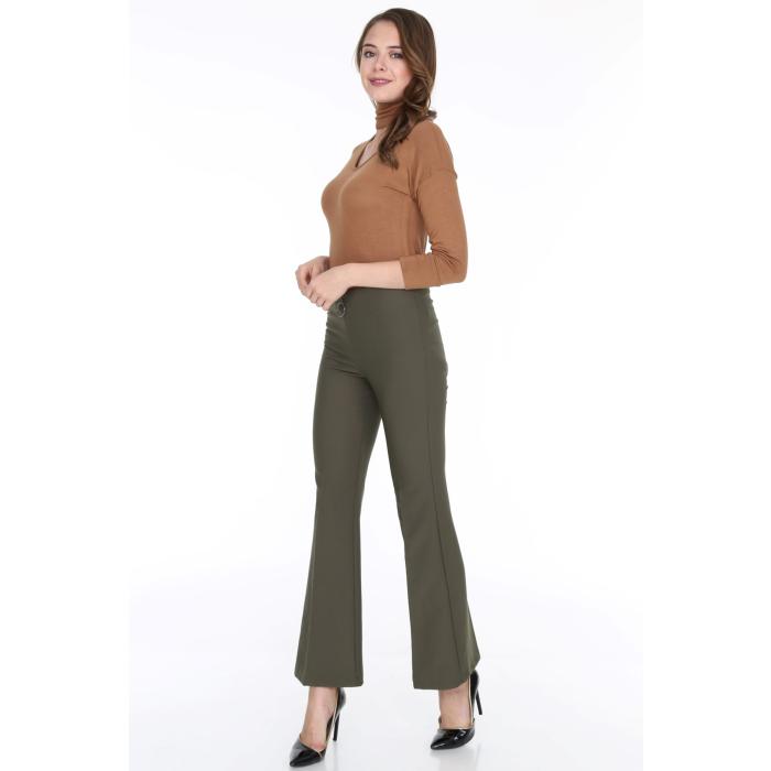 HALKALI İSPANYOL PAÇA PANTOLON