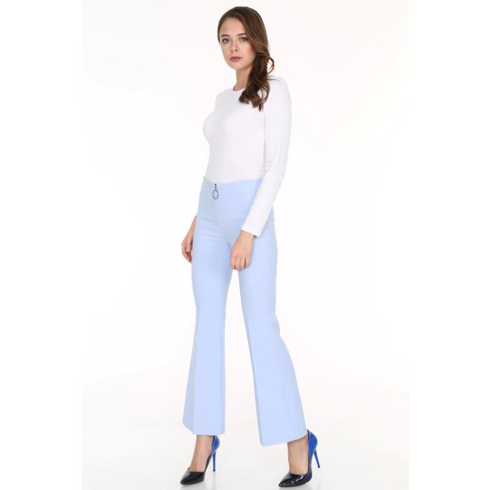 HALKALI İSPANYOL PAÇA PANTOLON